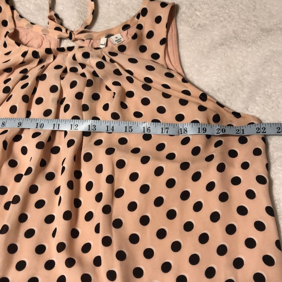 Pink polka dot tank top - Picture 4 of 10